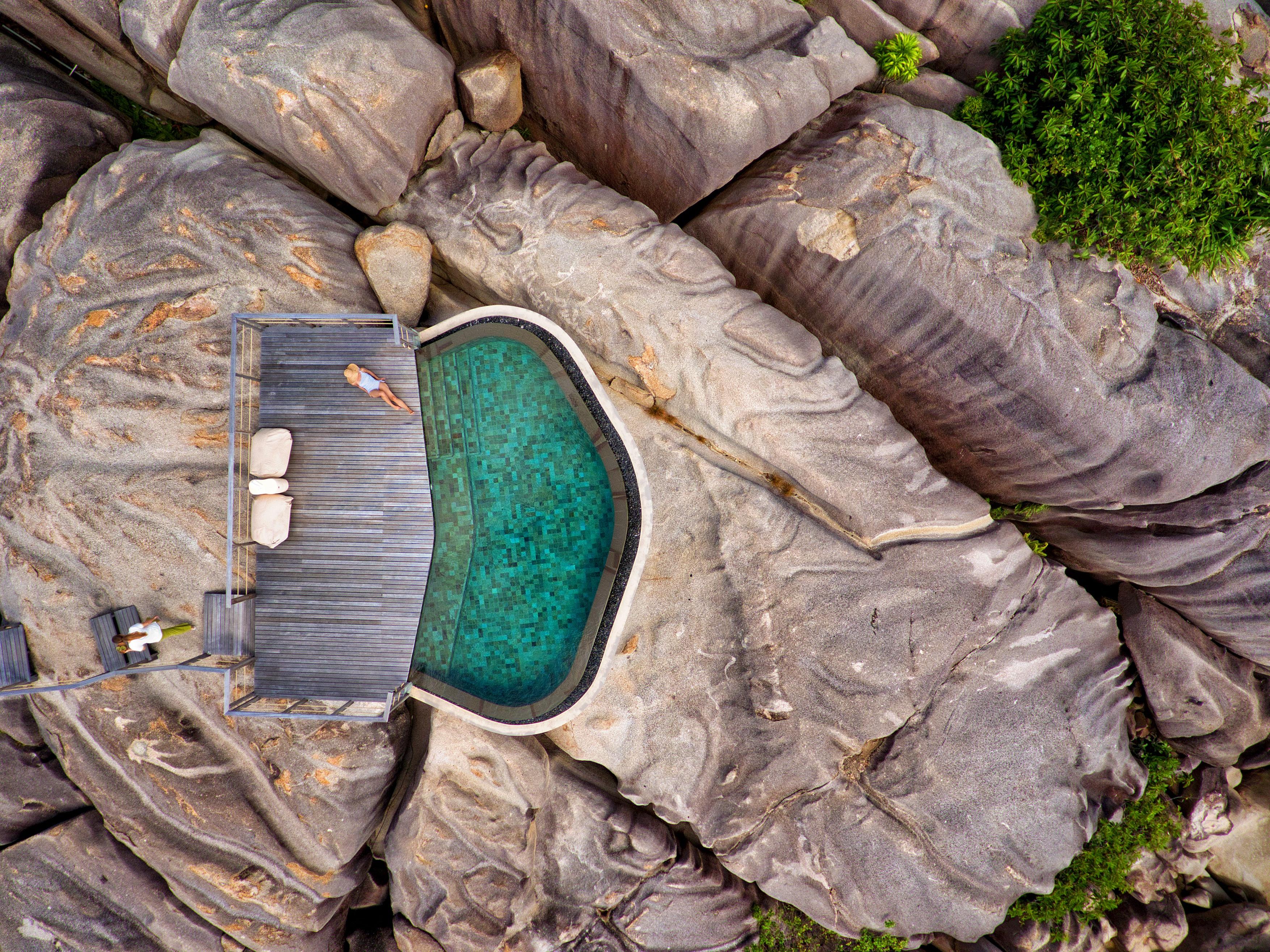 Six Senses Zil Pasyon, Seychelles Hotel Felicite Island Exterior foto