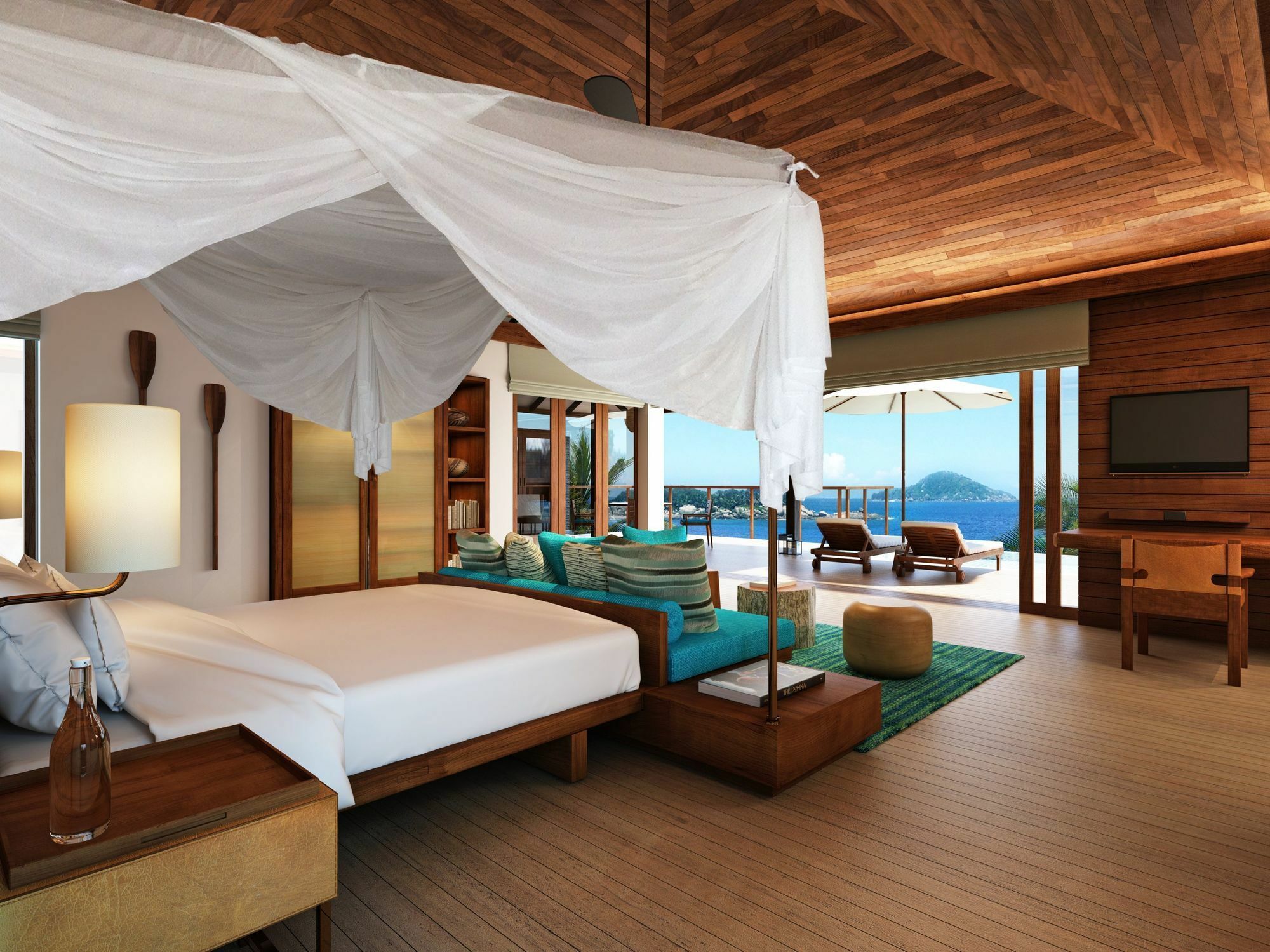 Six Senses Zil Pasyon, Seychelles Hotel Felicite Island Exterior foto